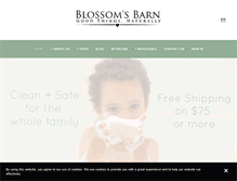 Tablet Screenshot of blossomsbarn.com